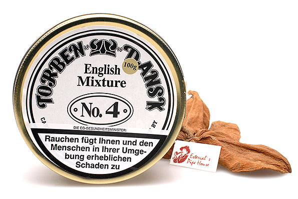 Torben Dansk No. 4 English Mixture Pipe tobacco 100g Tin
